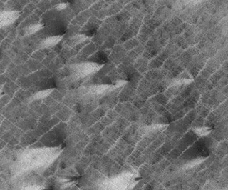 Black plumes, white plumes and tracks.
