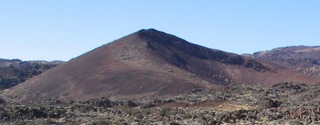 recent cinder cone